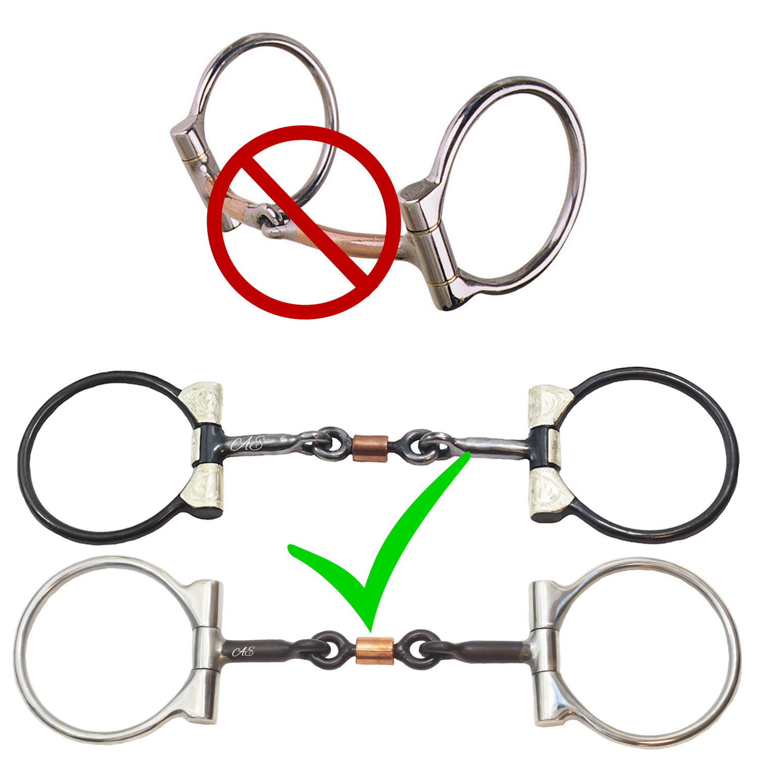 The hidden dangers of an all copper snaffle bit