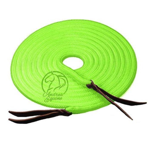 22 Ft Clinician Mecate Reins - Andrea Equine
