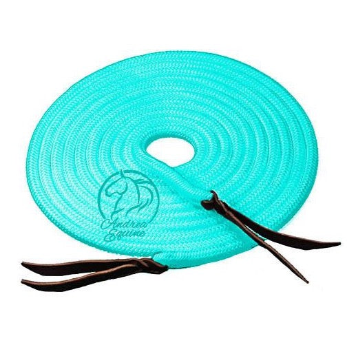 22 Ft Clinician Mecate Reins - Andrea Equine