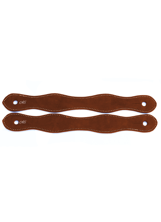 Natural Harness Plain Clinton Anderson  Slobber Straps Herman Oak Leather