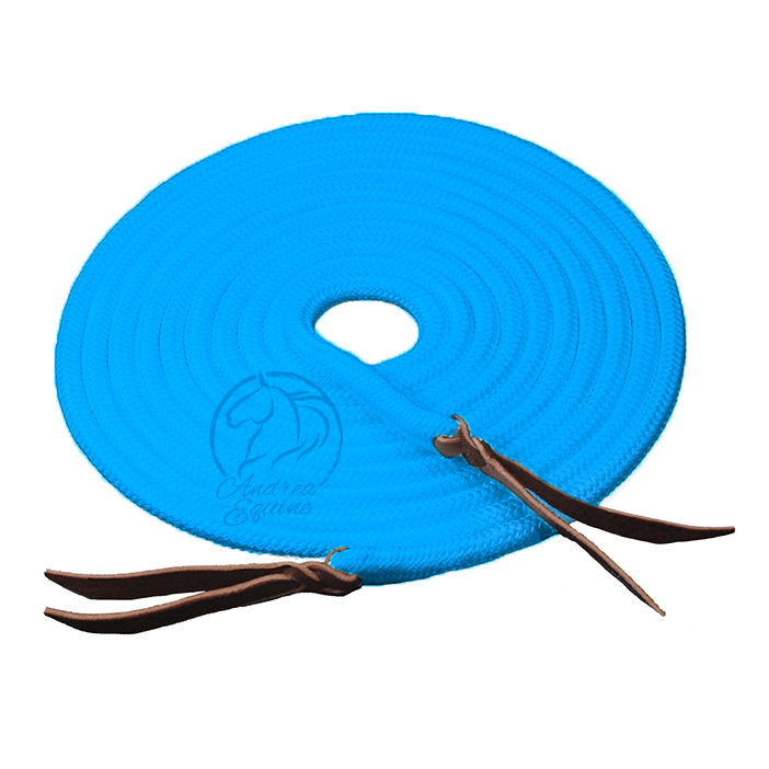 22 Ft Clinician Mecate Reins - Andrea Equine