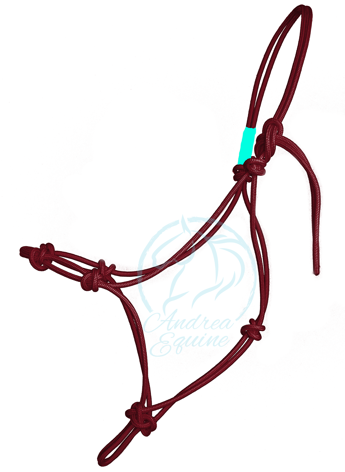 Stiff 4-Knot Clinician Training Halter - Andrea Equine