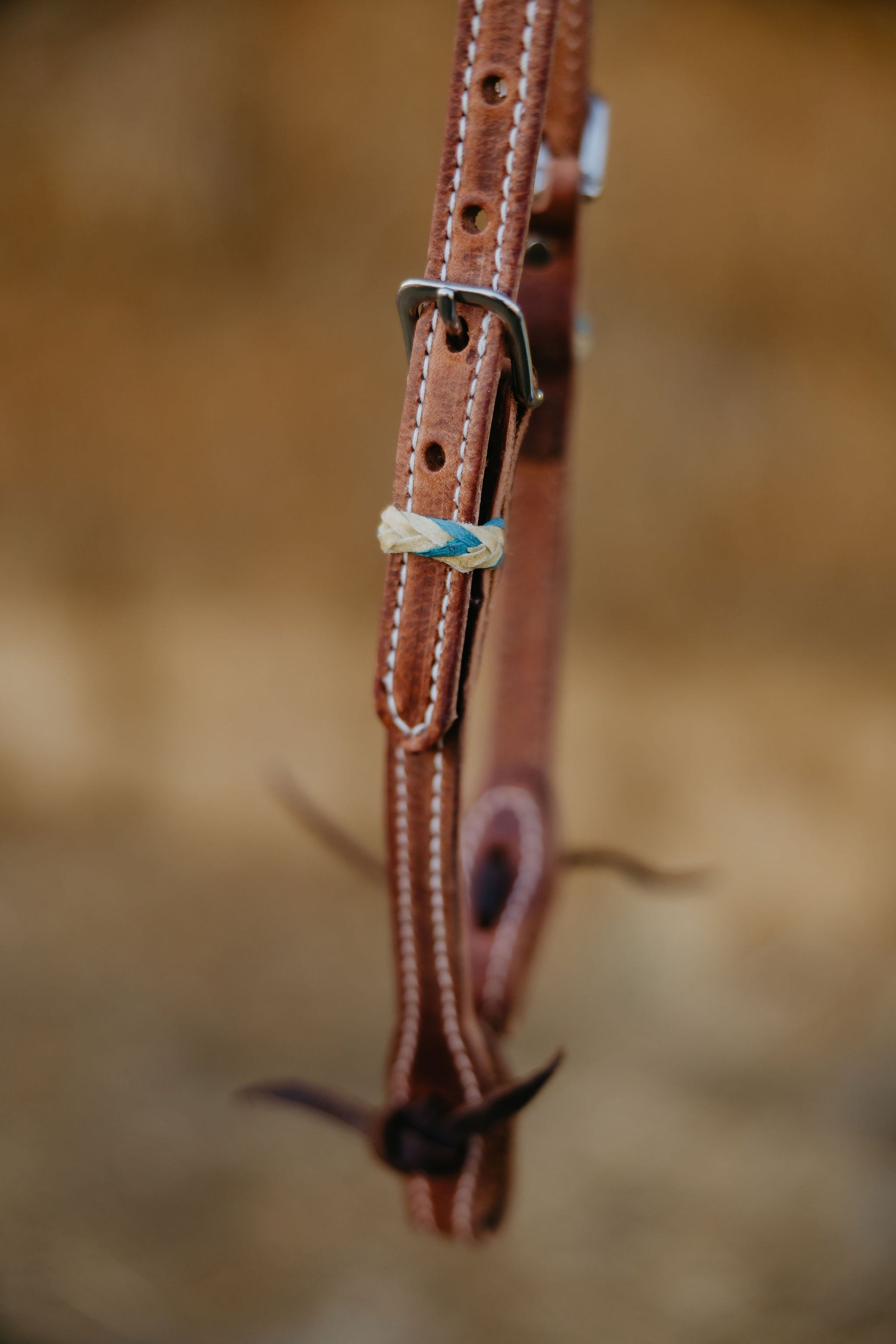 "SLO" Rawhide Harness One Ear Headstall