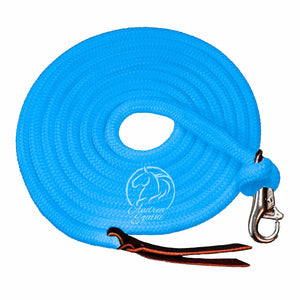 14 Ft Clinician Weighted Lead Rope w/ Snap - Andrea Equine