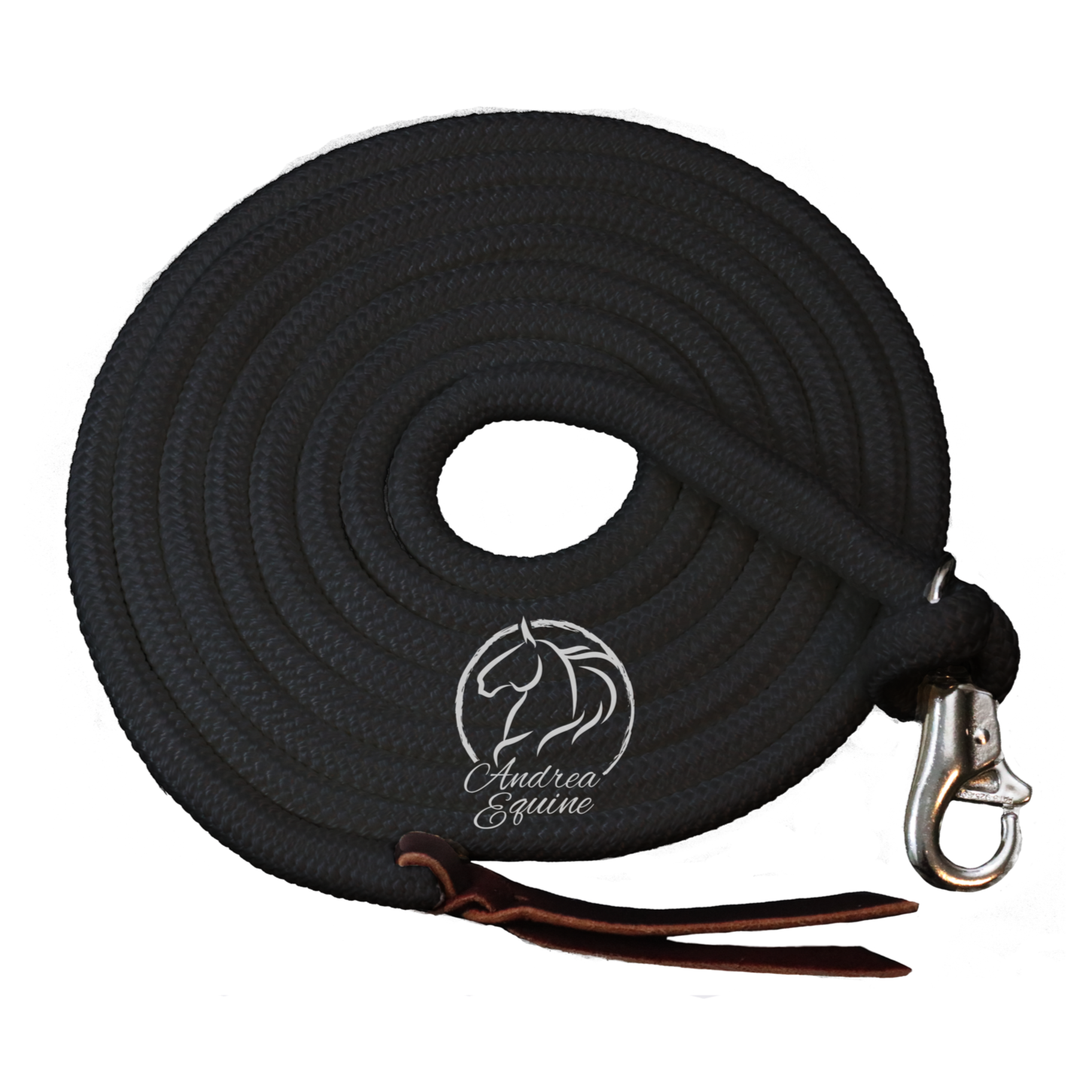 14 Ft Clinician Weighted Lead Rope w/ Snap - Andrea Equine