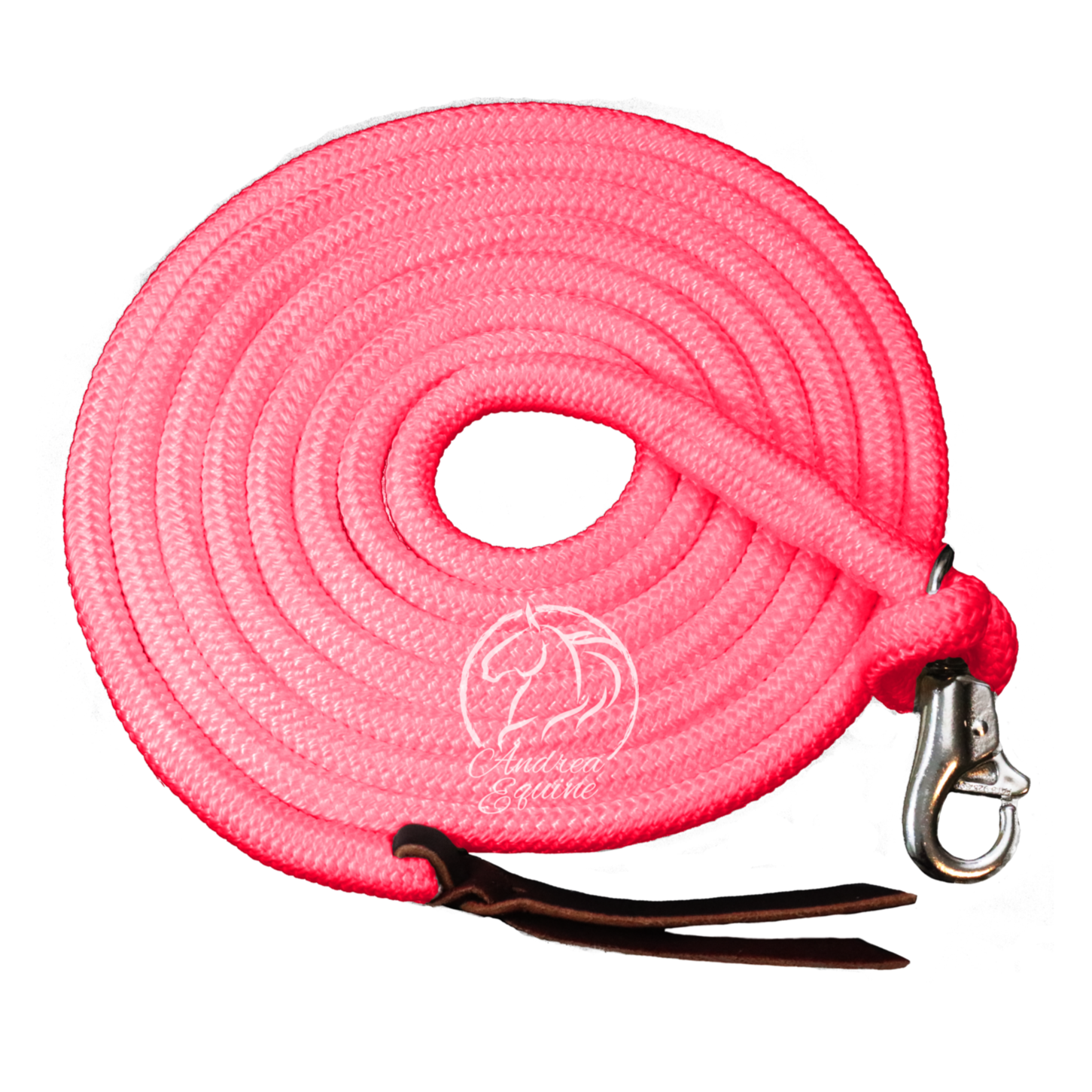 14 Ft Clinician Weighted Lead Rope w/ Snap - Andrea Equine