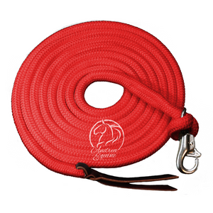 14 Ft Clinician Weighted Lead Rope w/ Snap - Andrea Equine