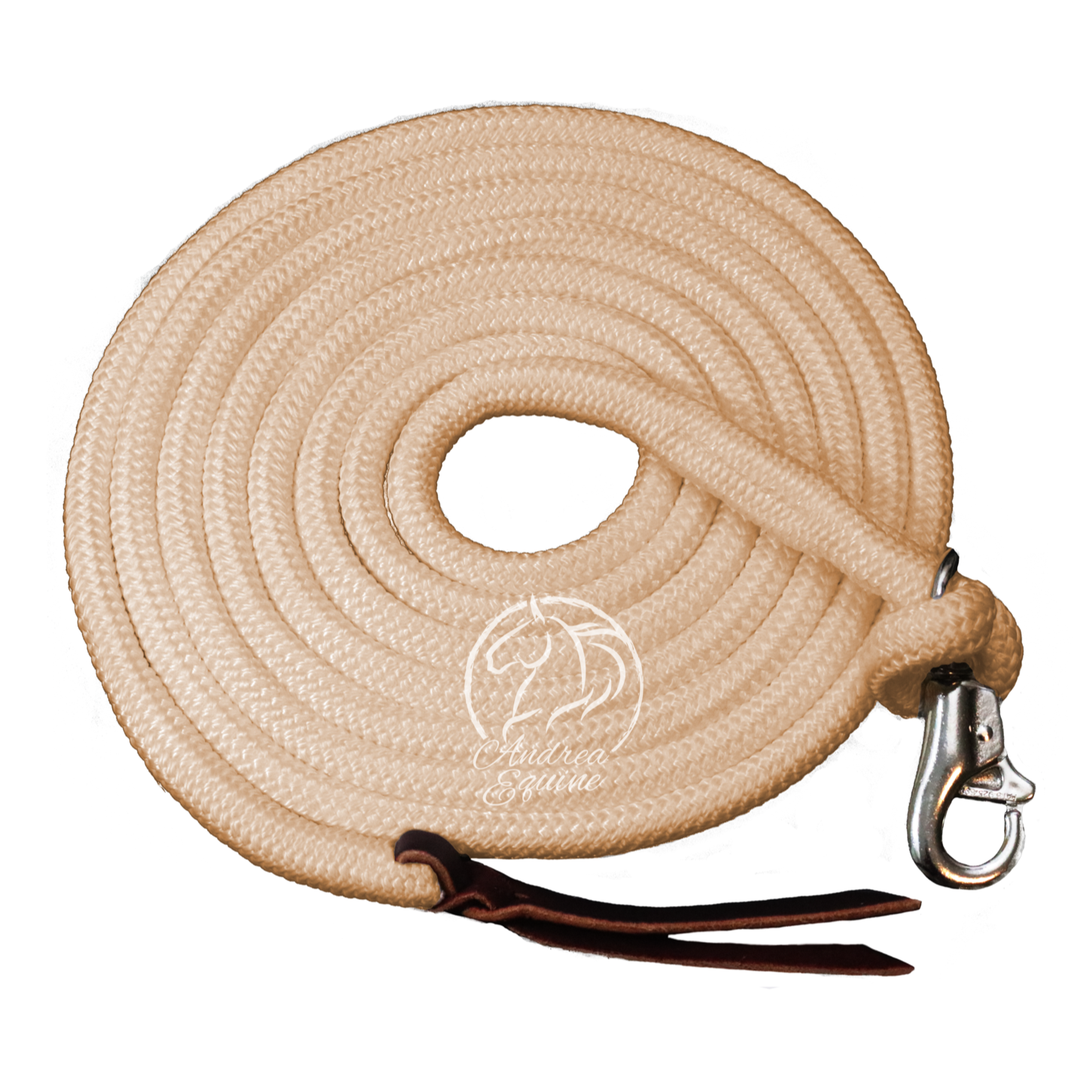 14 Ft Clinician Weighted Lead Rope w/ Snap - Andrea Equine